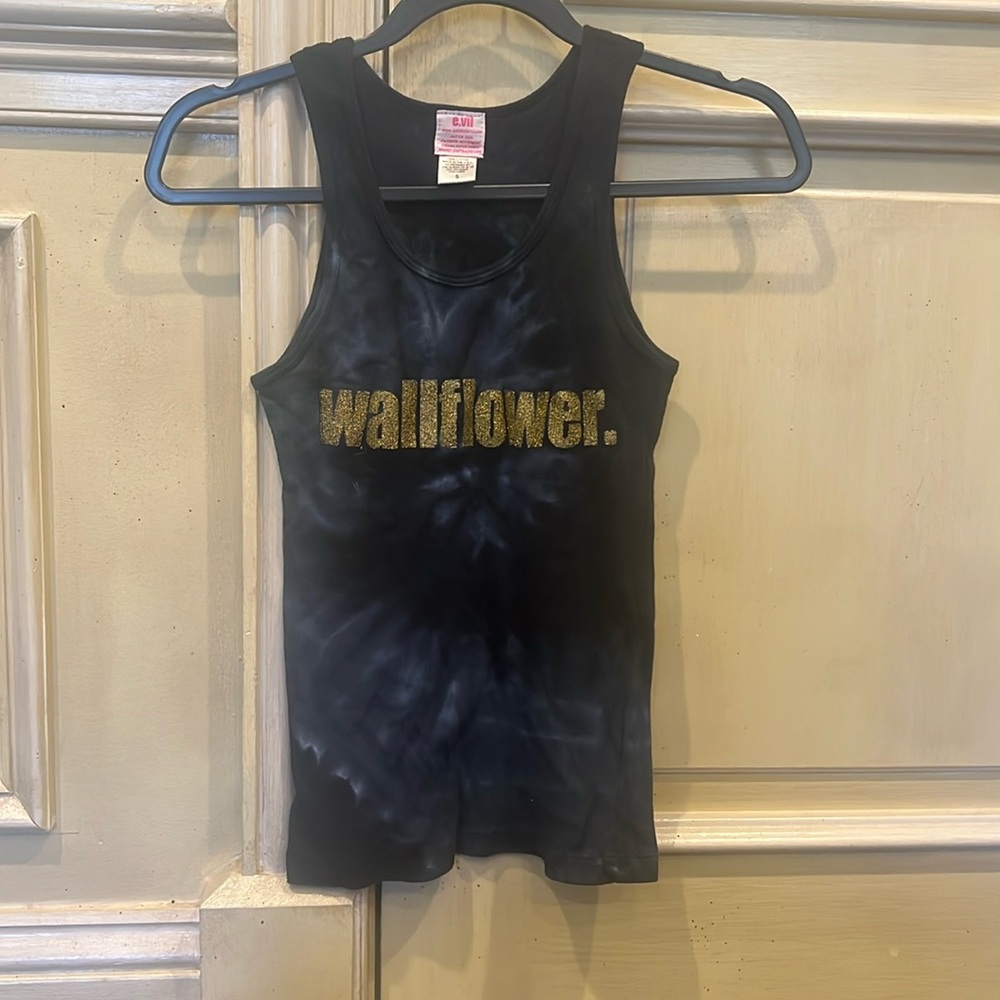 E.vil Girls S Tie Dye Tank Top